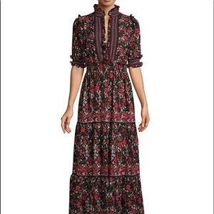Sold out! Max Studio Floral Midi Dress, Size Small